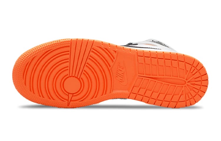 Кроссовки для баскетбола Jordan Air Jordan 1 Retro High OG "Electro Orange" GS - изображение 11