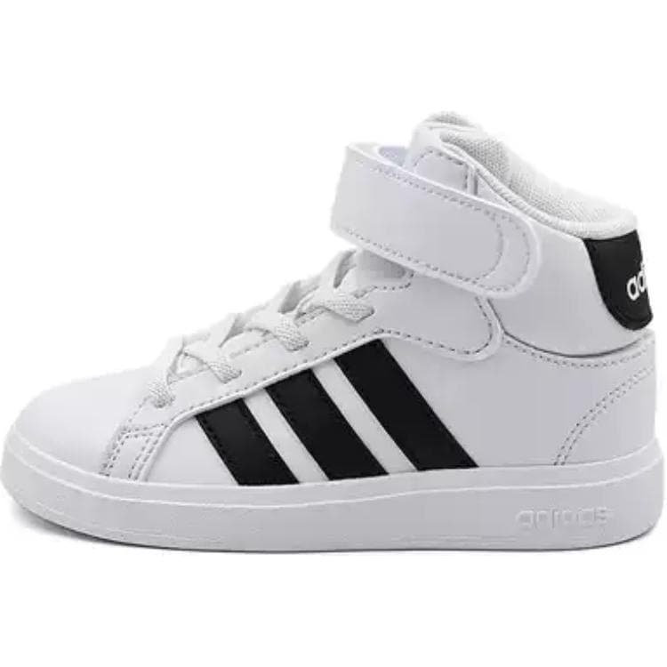 Кроссовки Adidas GRAND COURT Синтетическая кожа Амортизация Устойчивость к истиранию Дышащий Высокий верх - изображение 1