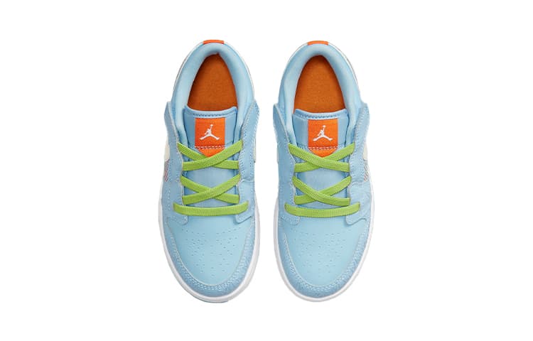 Кроссовки для баскетбола Jordan Air Jordan 1 Blue Stitch - изображение 5