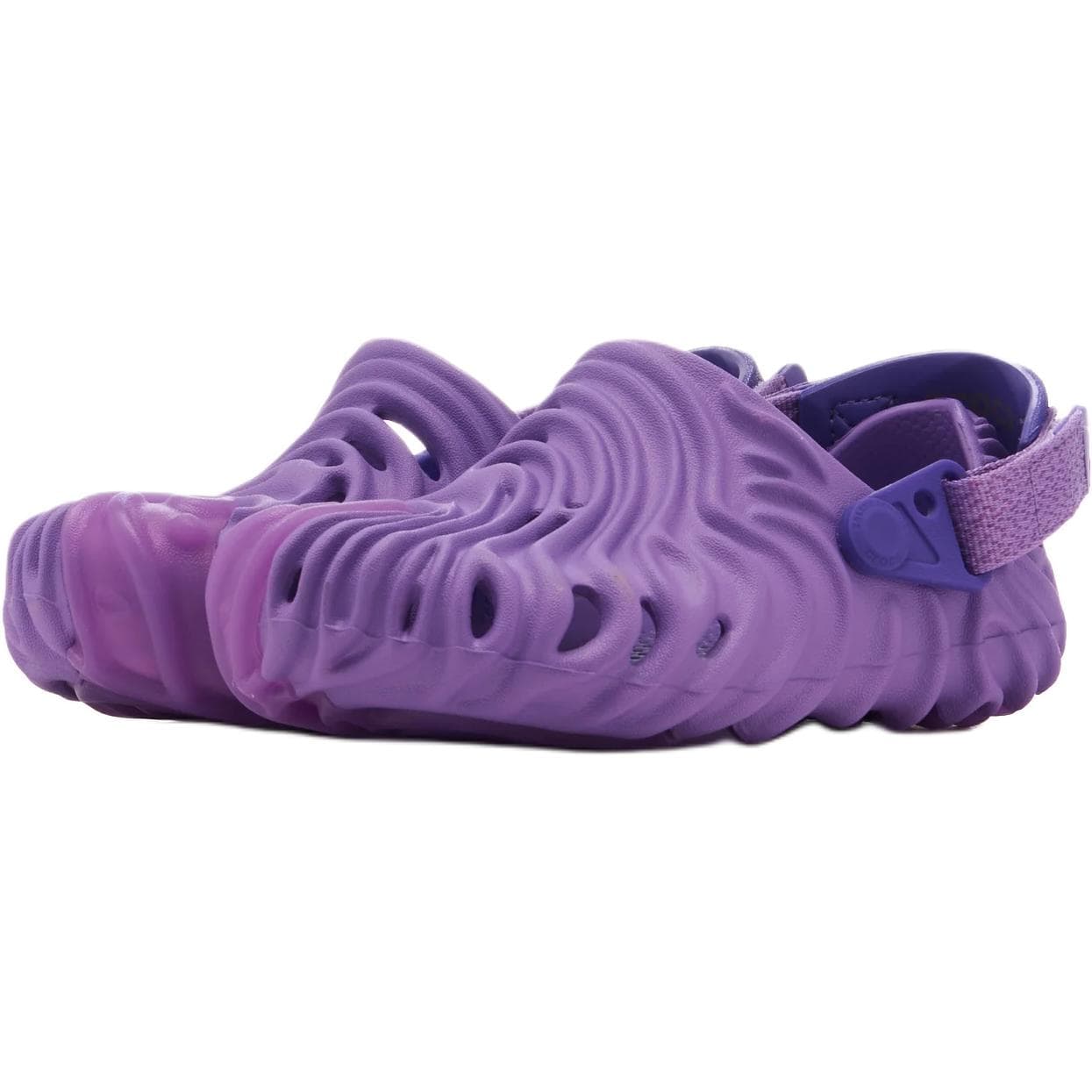 Сандалии Crocs x Salehe Bembury противоскользящие устойчивые к истиранию детские сандалии виноградный фиолетовый для детей - изображение 4