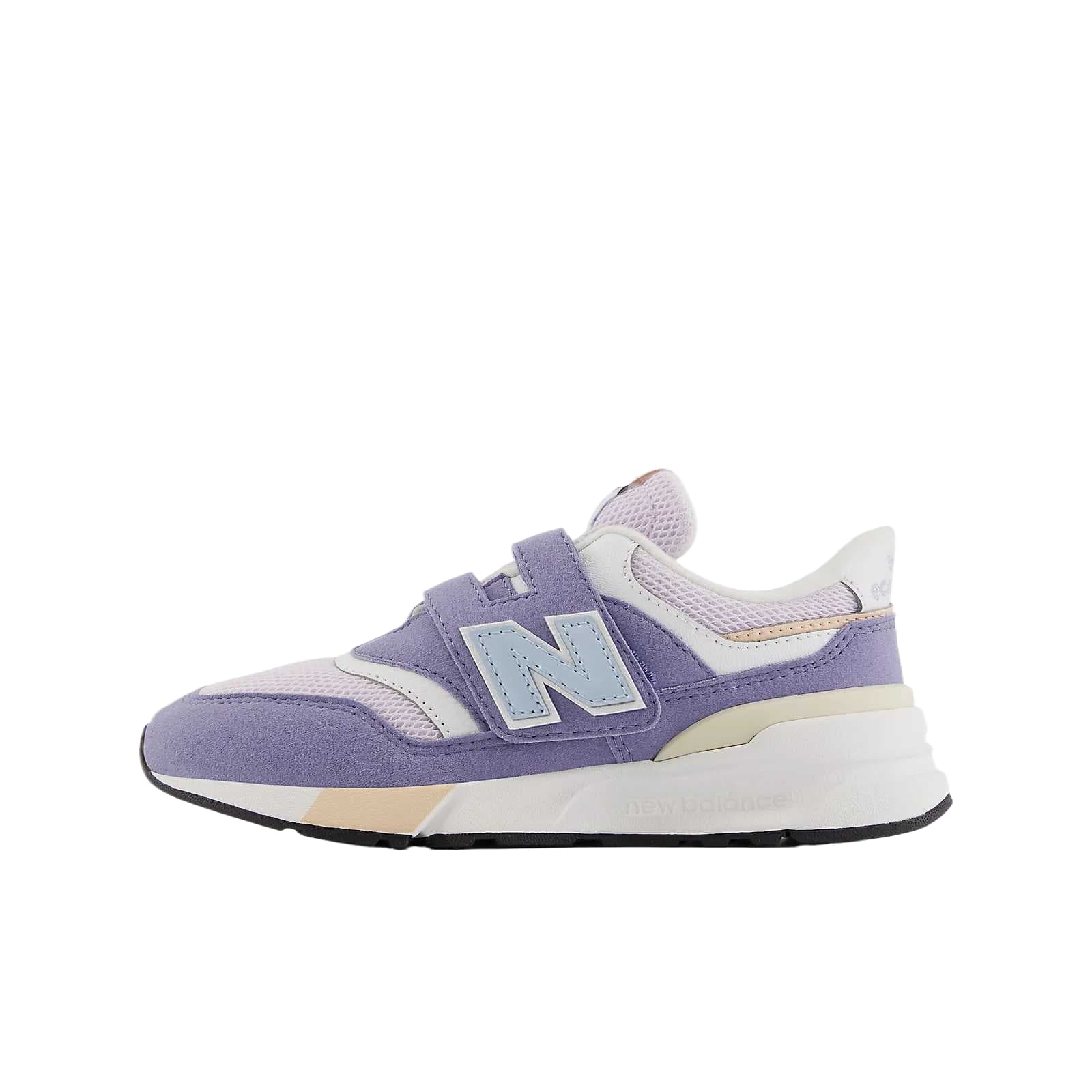 Кроссовки New Balance NB 997R Детская беговая обувь Переливающийся фиолетовый Освежающий вариант Chrome Синий - изображение 1