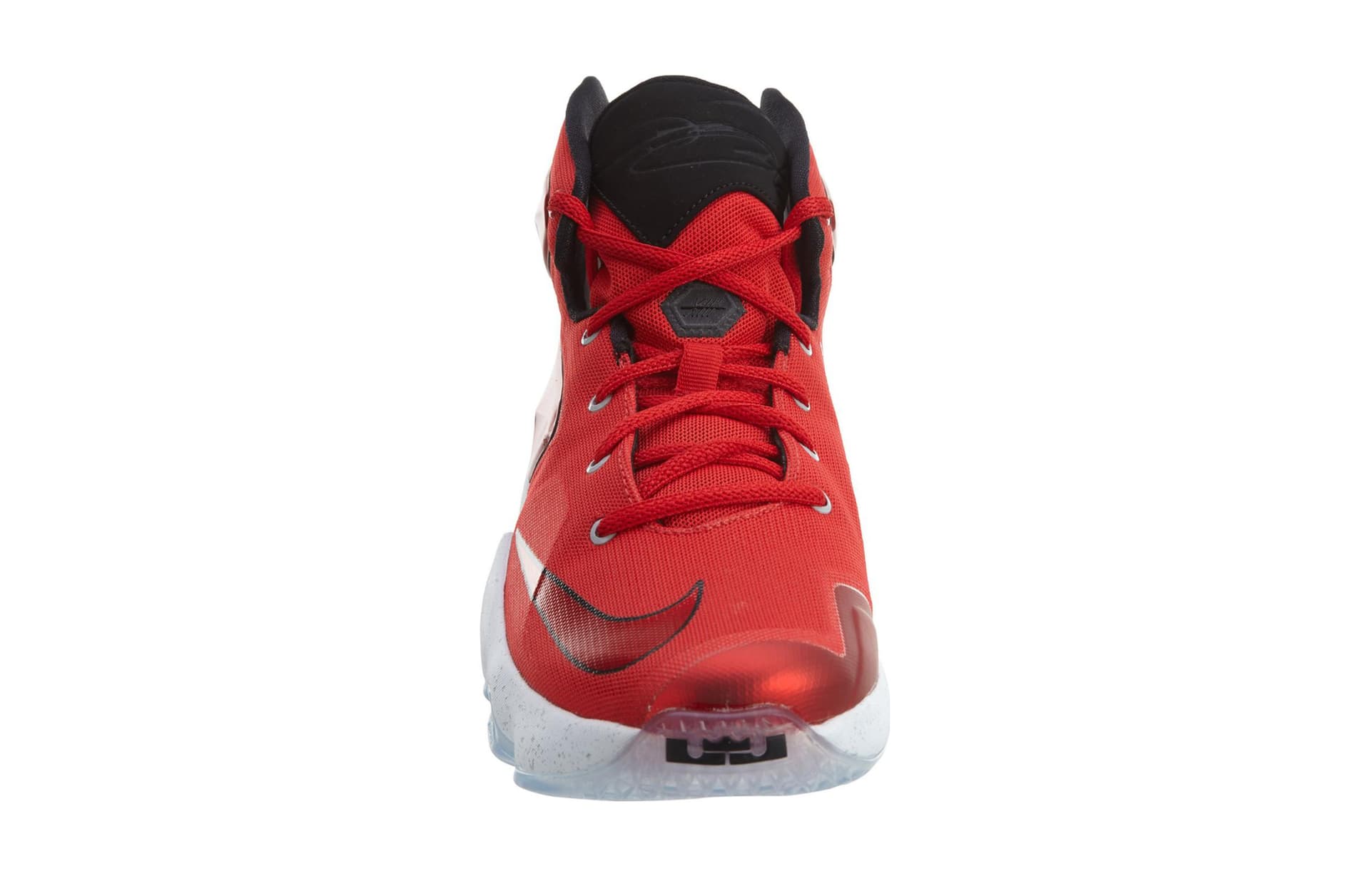 Кроссовки для баскетбола Nike Lebron 13 Джеймс 13 Противоскользящие Устойчивые к истиранию MID Баскетбольные кроссовки Красный Унисекс - изображение 4