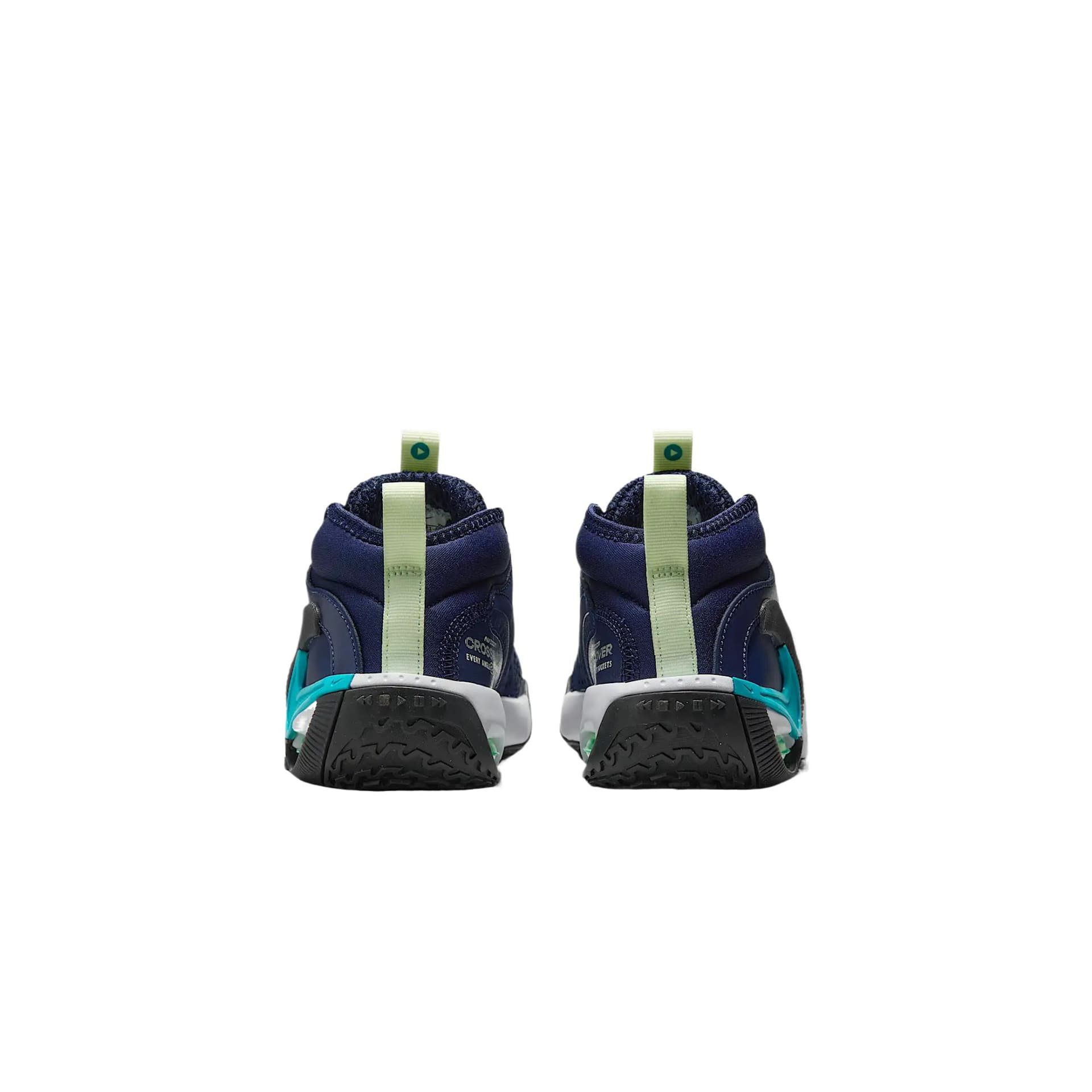 Кроссовки для баскетбола Nike Air Zoom CROSSOVER 2 SE MID Топ Детские Баскетбольные Кроссовки Темно-Синий Малыш - изображение 4