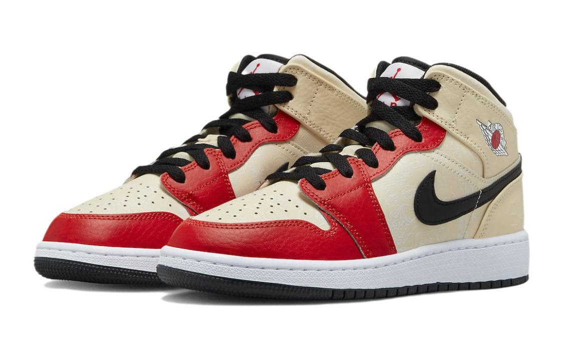 Кроссовки для баскетбола Jordan Air Jordan 1 Mid "Dunk Contest" GS - изображение 3