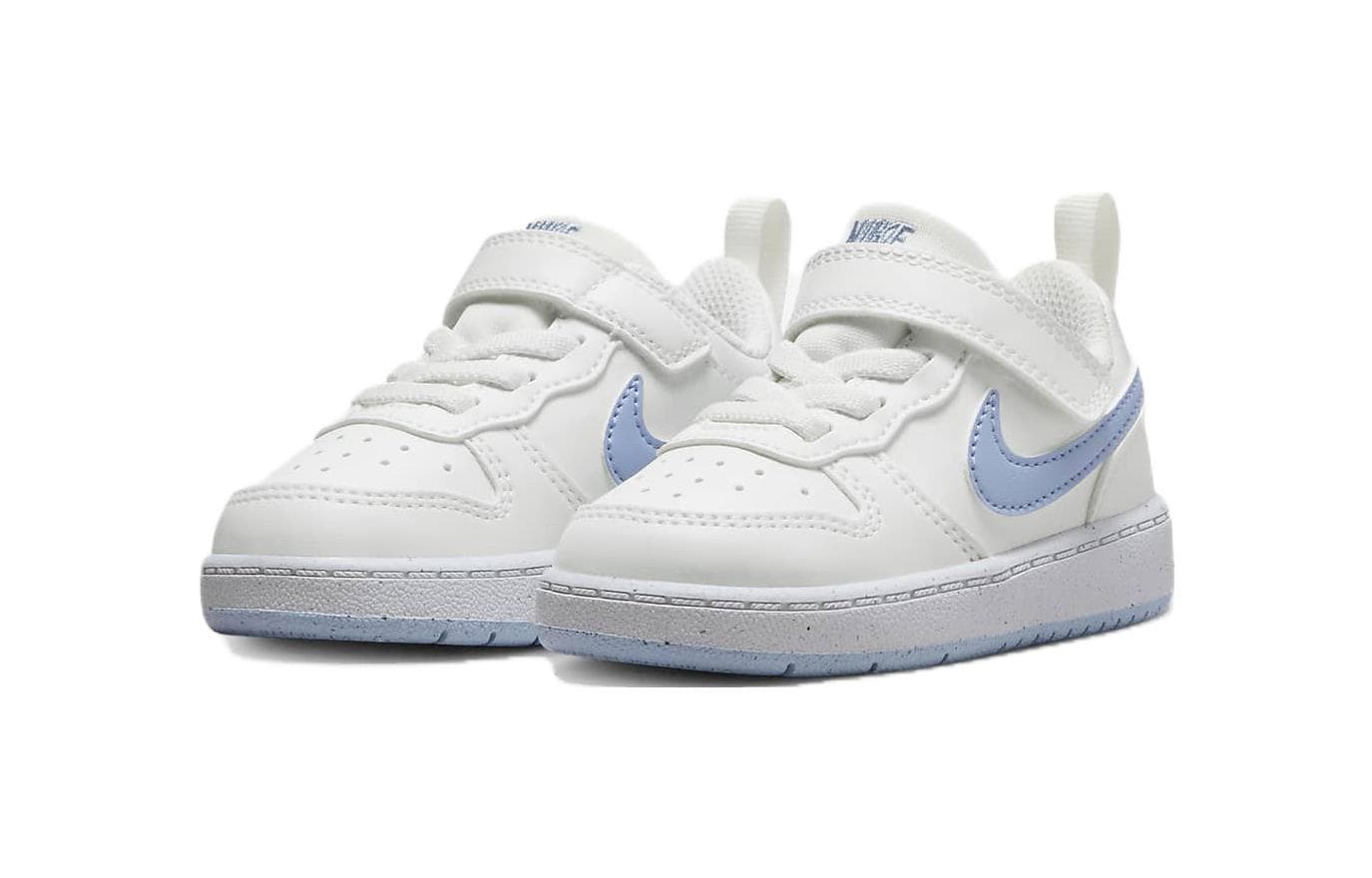Кроссовки Nike Low Recraft TD противоскользящая низкая обувь для скейтбординга белый и синий для малышей и детей младшего возраста - изображение 3