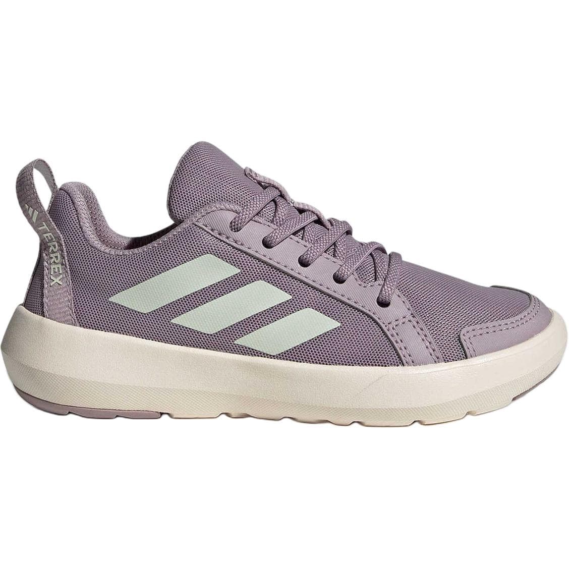 adidas Terrex Low Топ Детская обувь для активного отдыха Фиолетово-зеленый Детский - изображение 2