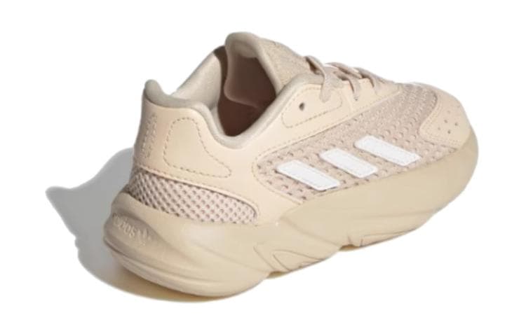 Кроссовки Adidas Originals Ozelia El Abrasion Resistant Детские повседневные туфли Коричневый Детский - изображение 4