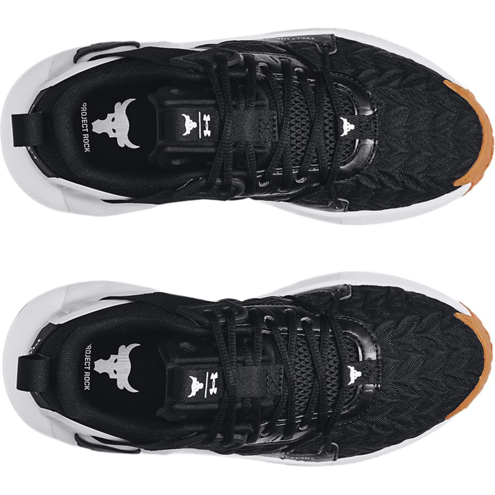 Under Armour Project Rock 6 Удобный Low Топ Детские тренировочные кроссовки Черный Подростки - изображение 4