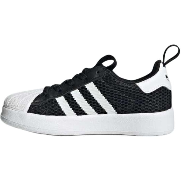Кроссовки Adidas Originals SUPERSTAR 360 Low Топ Детская Скейтбординг Обувь Черно-Белая Детская - изображение 2