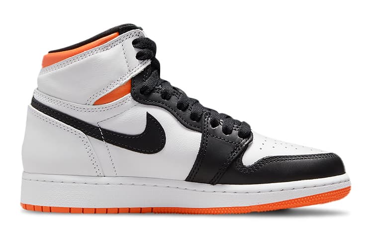 Кроссовки для баскетбола Jordan Air Jordan 1 Retro High OG "Electro Orange" GS - изображение 7