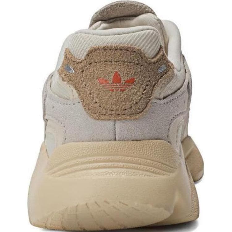 Кроссовки Adidas Originals Ozmillen Искусственная кожа устойчивая к истиранию низкий верх детские повседневные кроссовки цвет экрю - изображение 4