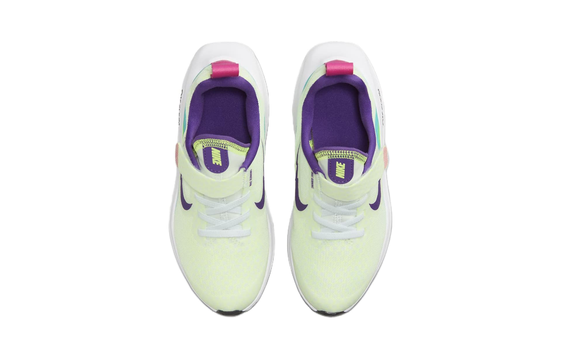 Кроссовки Nike Air ZOOM Arcadia 2 Устойчивые к истиранию Низкие Кроссовки для Беговых Занятий Детские Белые и Синие - изображение 4