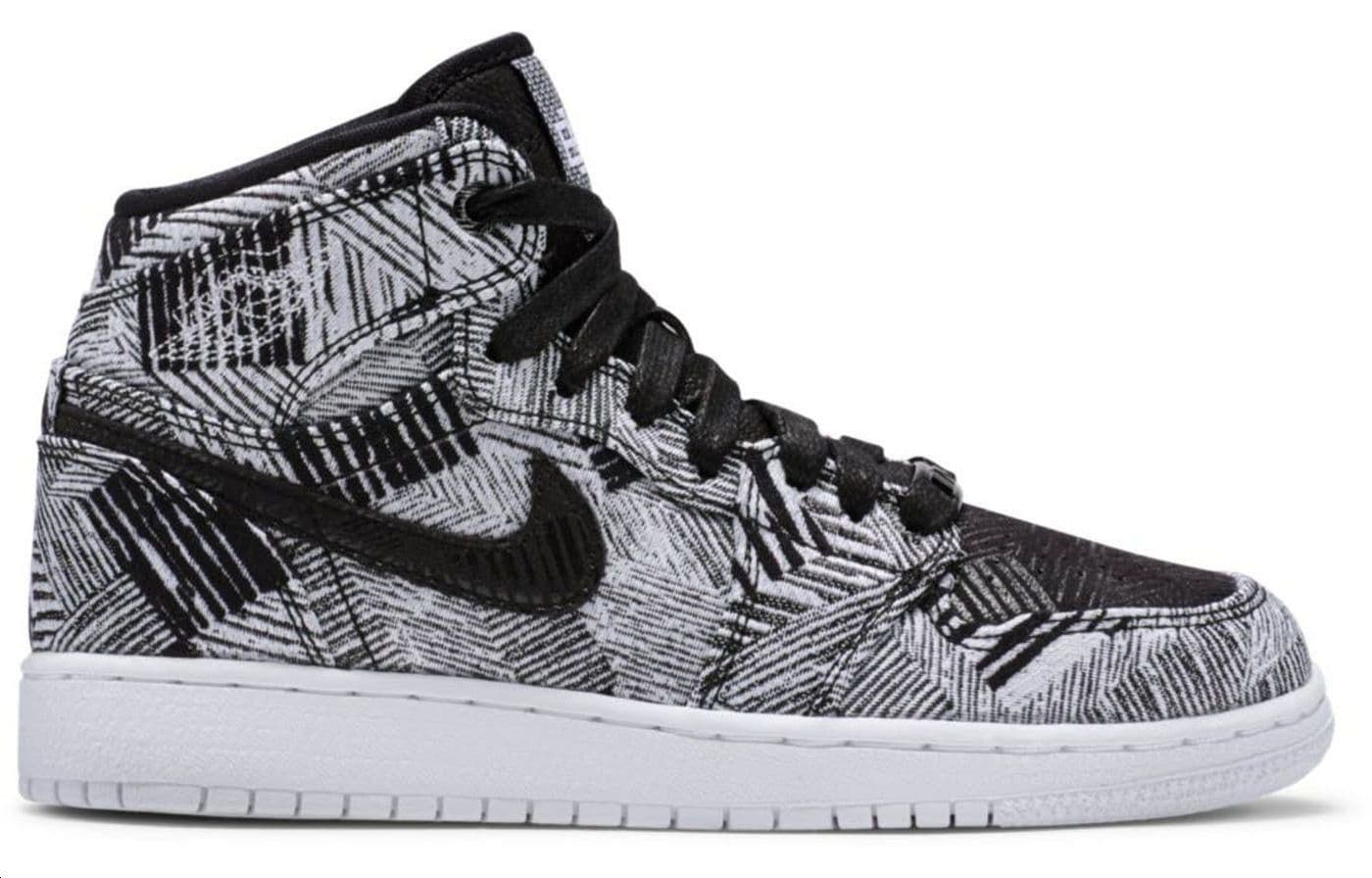 Кроссовки для баскетбола Jordan Air Jordan 1 Retro BHM GS 2015 - изображение 3