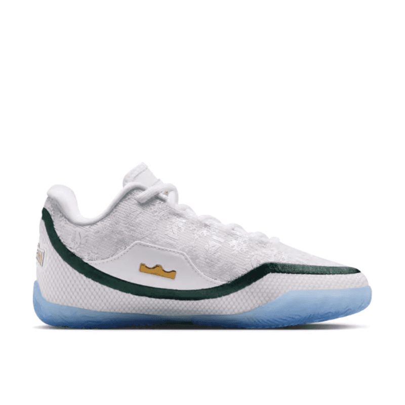 Кроссовки для баскетбола Nike Lebron 23 Low Топ Детская Баскетбольная Обувь Белый Серый Малыш - изображение 2