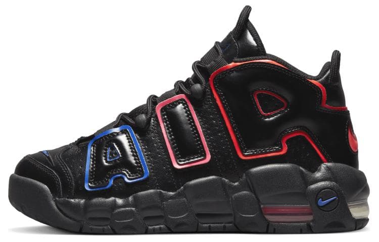Ретро баскетбольные кроссовки Nike Air More Uptempo "Electric" GS - изображение 1