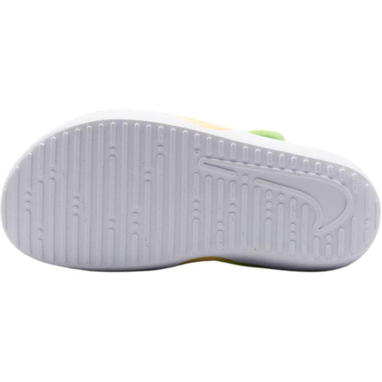Сандалии Nike Sunray Protect 4 противоскользящие устойчивые к истиранию низкие детские сандалии желто-синие - изображение 5