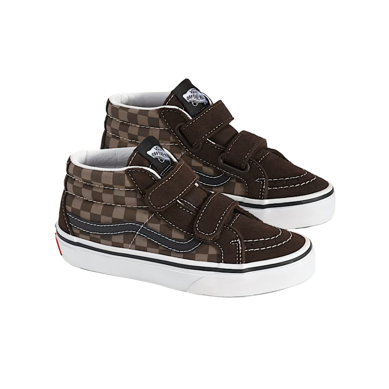Кроссовки VANS SK8 MID Топ Детский Скейтбординг Обувь Детский - изображение 2