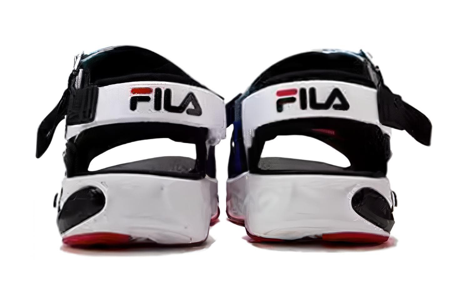 Сандалии FILA KIDS Анти-КИК Анти-КИК Детские сандалии Черный Пламя Красный - изображение 4