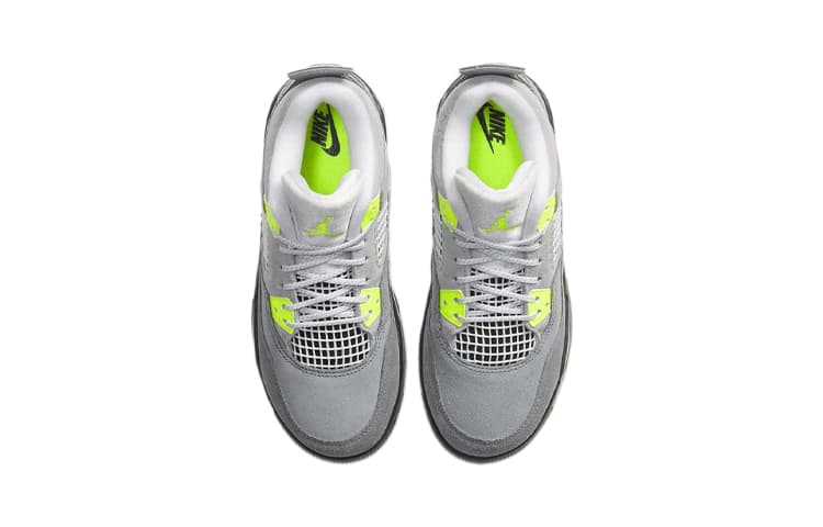 Кроссовки для баскетбола Jordan Air Jordan 4 Retro SE 95 Neon - изображение 4
