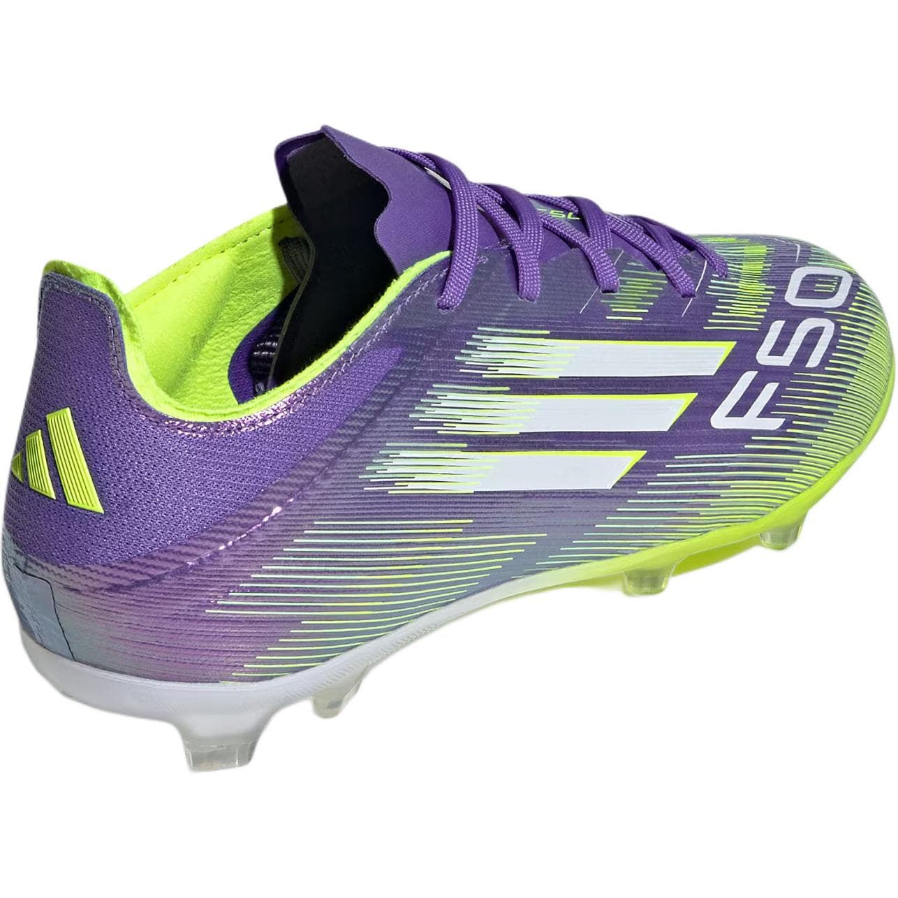 Бутсы Adidas F50 ELITE Low Топ Детские футбольные бутсы Фиолетовый Детский - изображение 5