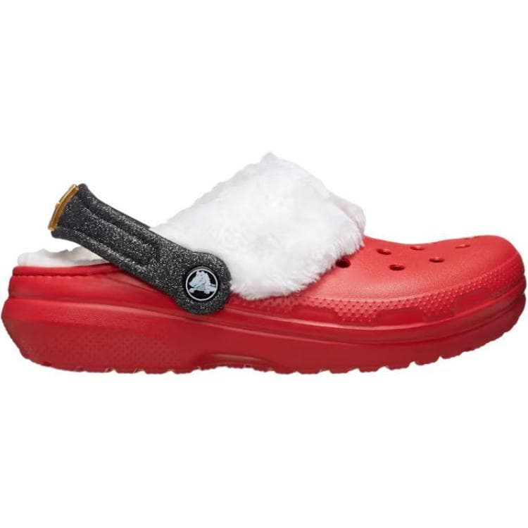 Кроссовки Crocs Classic Lined Мягкий и Комфортный Низкий Верх Обувь для Малышей Красный Младенец и Малыш - изображение 2