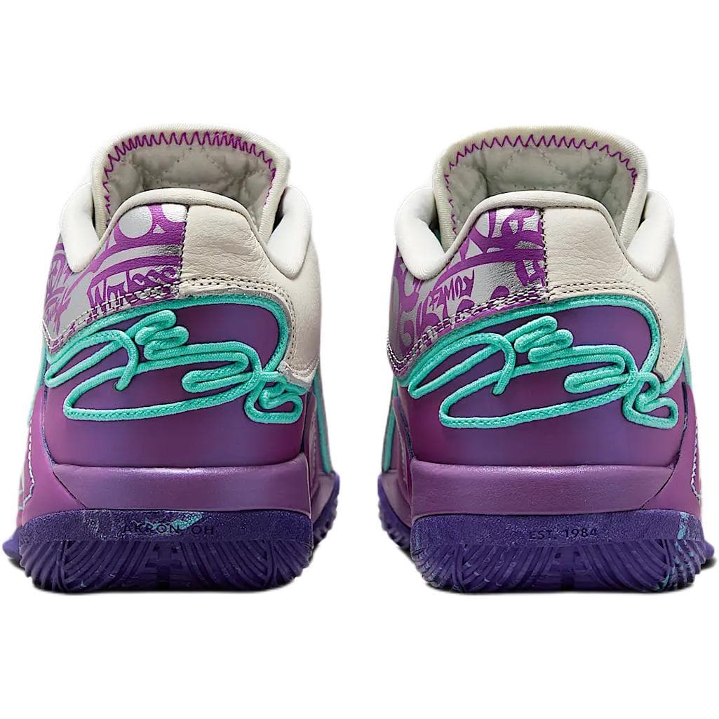 Кроссовки для баскетбола Nike LeBron 22 Low Топ Детские Баскетбольные Кроссовки Фиолетовые Детские - изображение 5