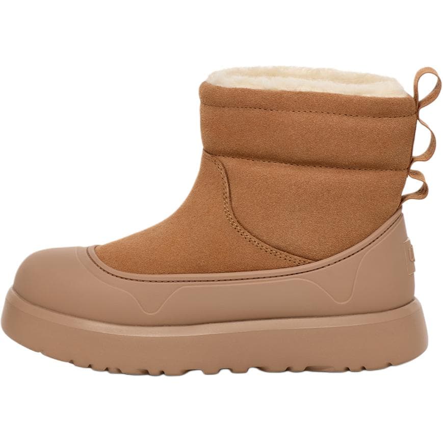 UGG CLASSIC MINI Противоскользящие устойчивые к истиранию детские ботинки коричневый детский - изображение 1