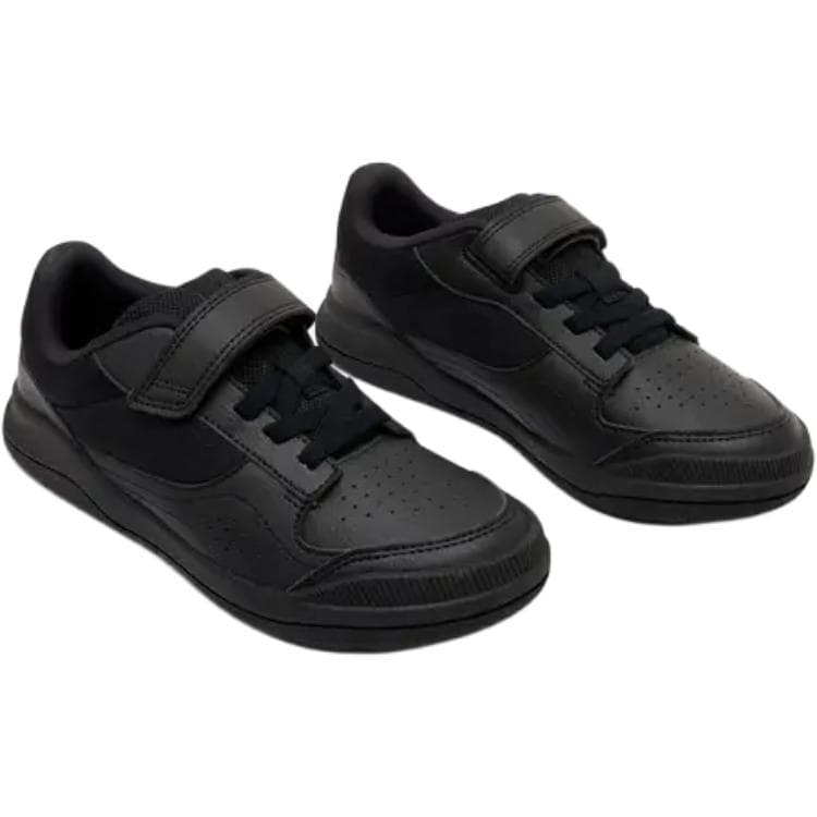 DECATHLON Противоскользящие устойчивые к истиранию низкий топ детские тренировочные кроссовки черные детские - изображение 3