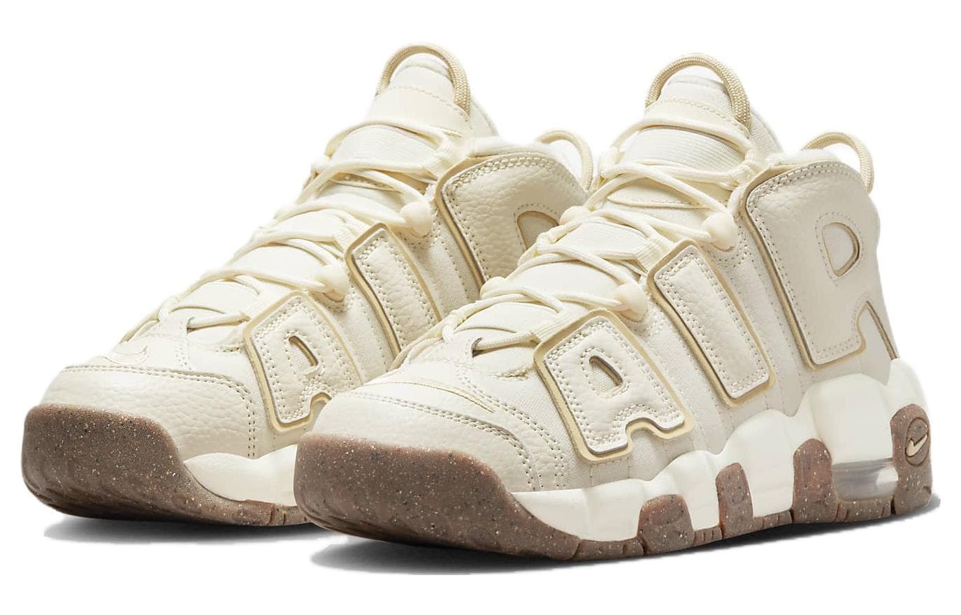Кроссовки для баскетбола Nike Air More Uptempo "Coconut Milk" GS - изображение 5