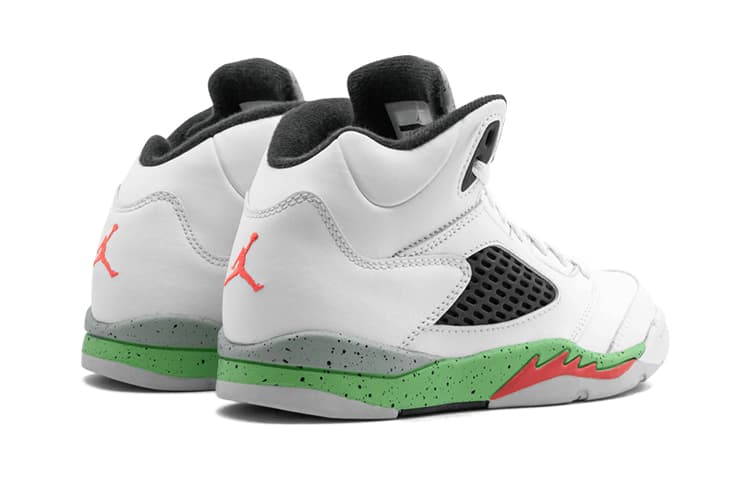 Кроссовки для баскетбола Jordan Air Jordan 5 Retro "Poison Green" - изображение 4
