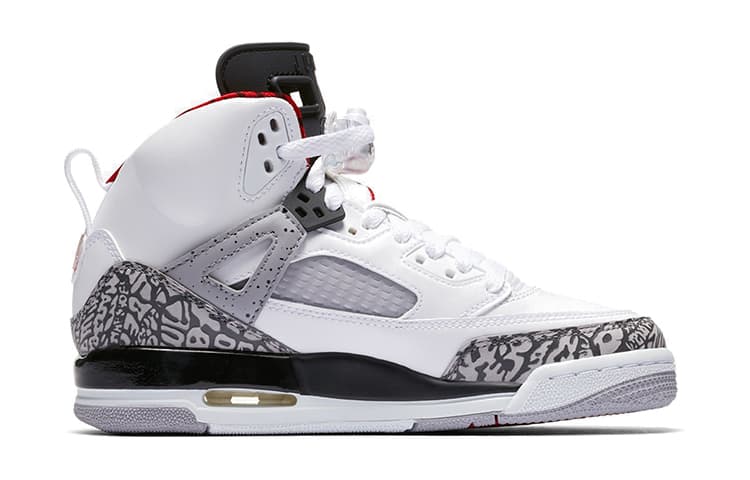 Кроссовки для баскетбола Jordan Spizike White Cement GS 2017 - изображение 3