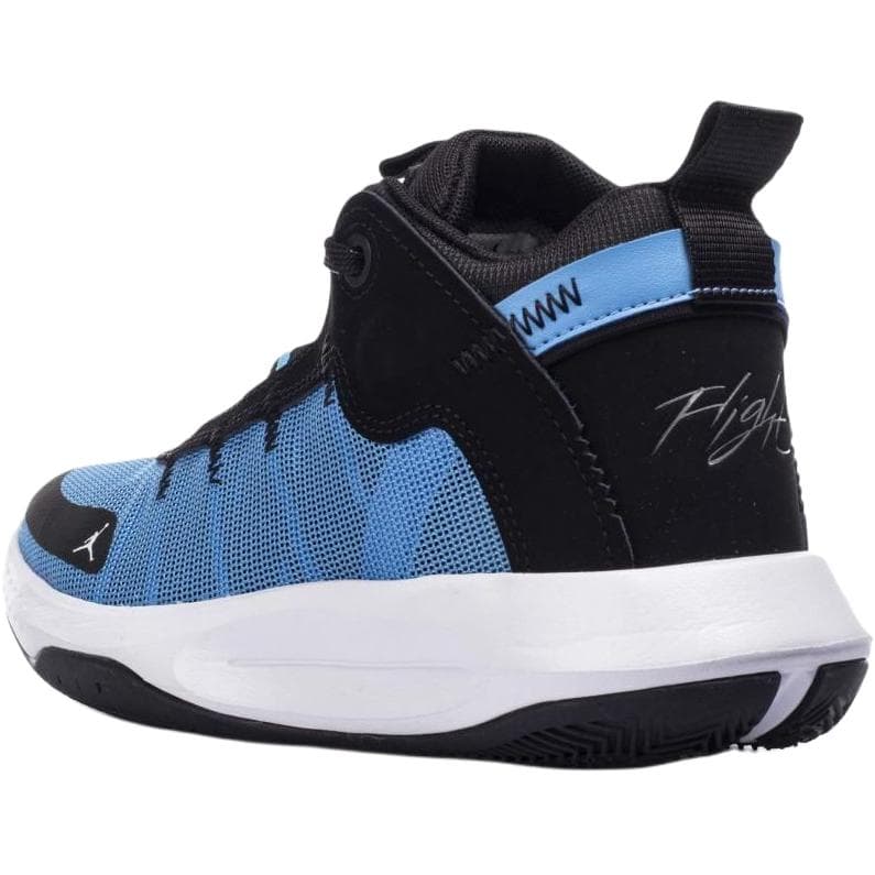 Кроссовки для баскетбола Jordan Jumpman 2020 Амортизация Устойчивый к износу MID Топ Баскетбольные кроссовки Синий Черный Унисекс - изображение 3