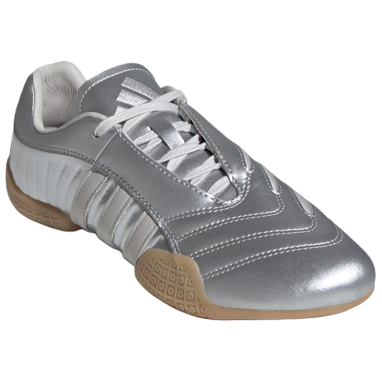 Кроссовки Adidas Taekwondo Mei Обувь для тхэквондо Женская Серебряная - изображение 4