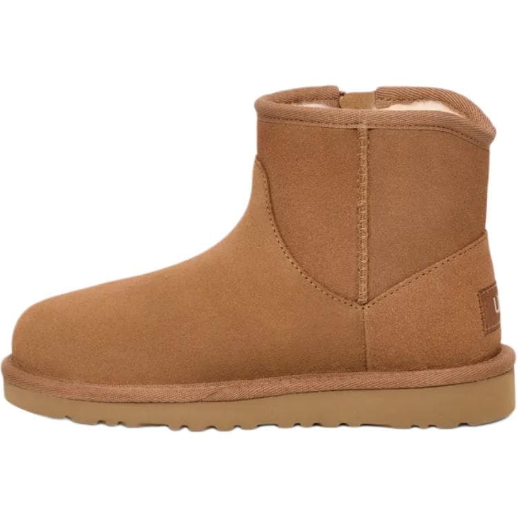 UGG Classic Novelty противоскользящие и устойчивые к истиранию детские ботинки цвет каштановый - изображение 3