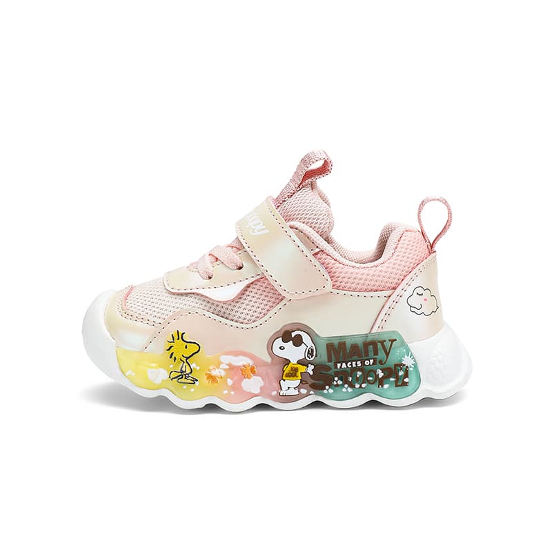 Кроссовки SNOOPY Детская повседневная обувь Low Top Розовый Kids - изображение 1