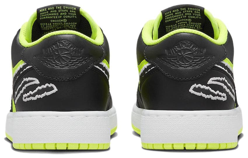 Кроссовки для баскетбола Jordan Air Jordan 1 SE "Black Cat" GS - изображение 5