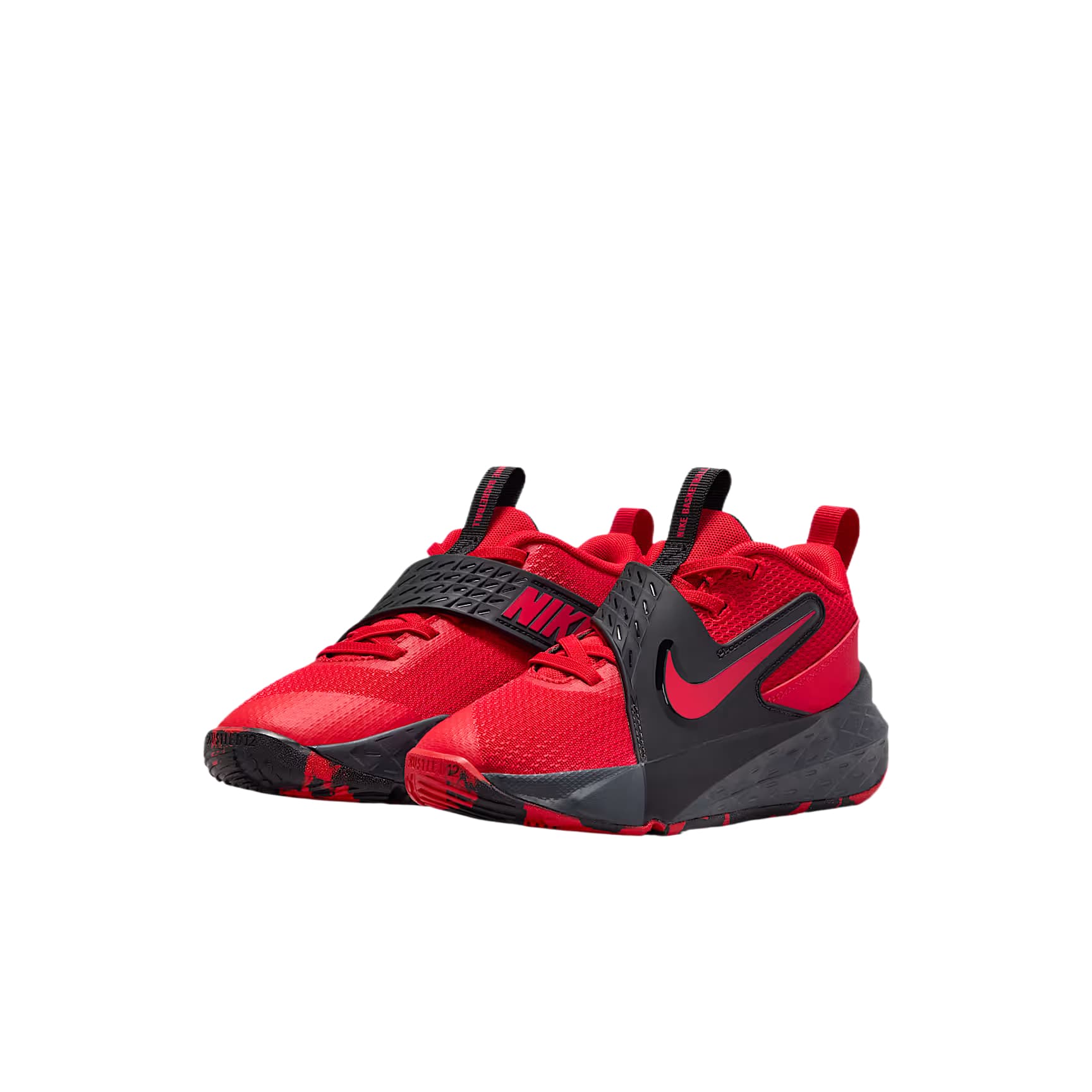 Кроссовки для баскетбола Детские баскетбольные кроссовки Nike Team Hustle D 12 университетский красный - изображение 3