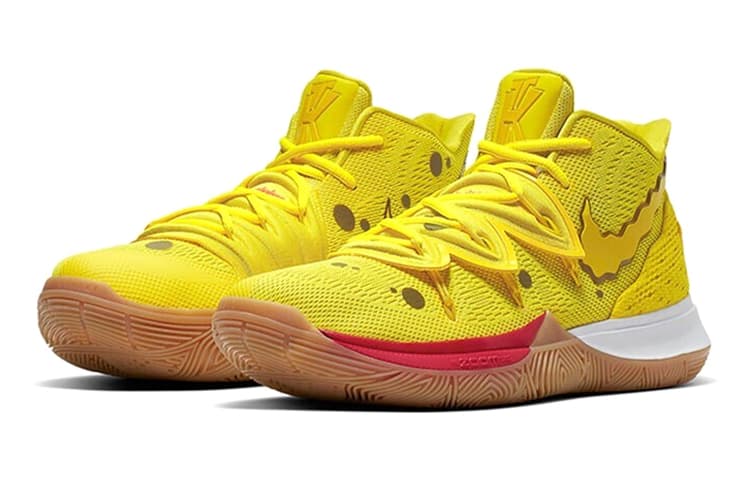 Кроссовки для баскетбола SpongeBob SquarePants x Nike Kyrie 5 5 - изображение 4