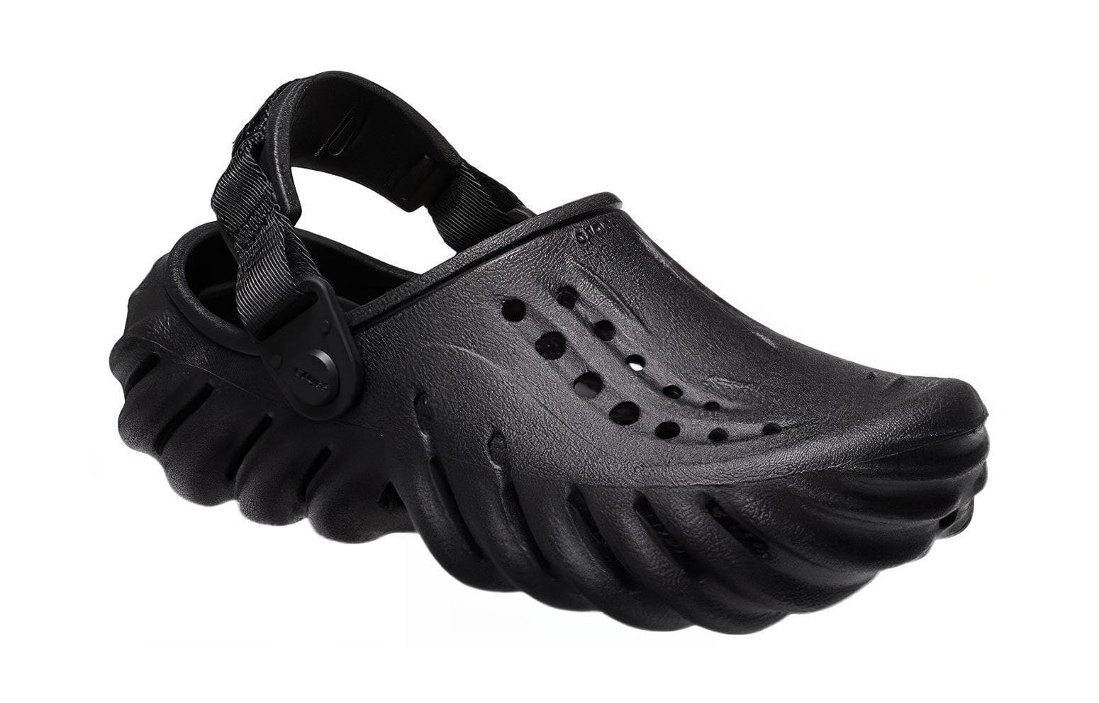 Сандалии Сандалии Crocs противоскользящие устойчивые к истиранию черные детские - изображение 3