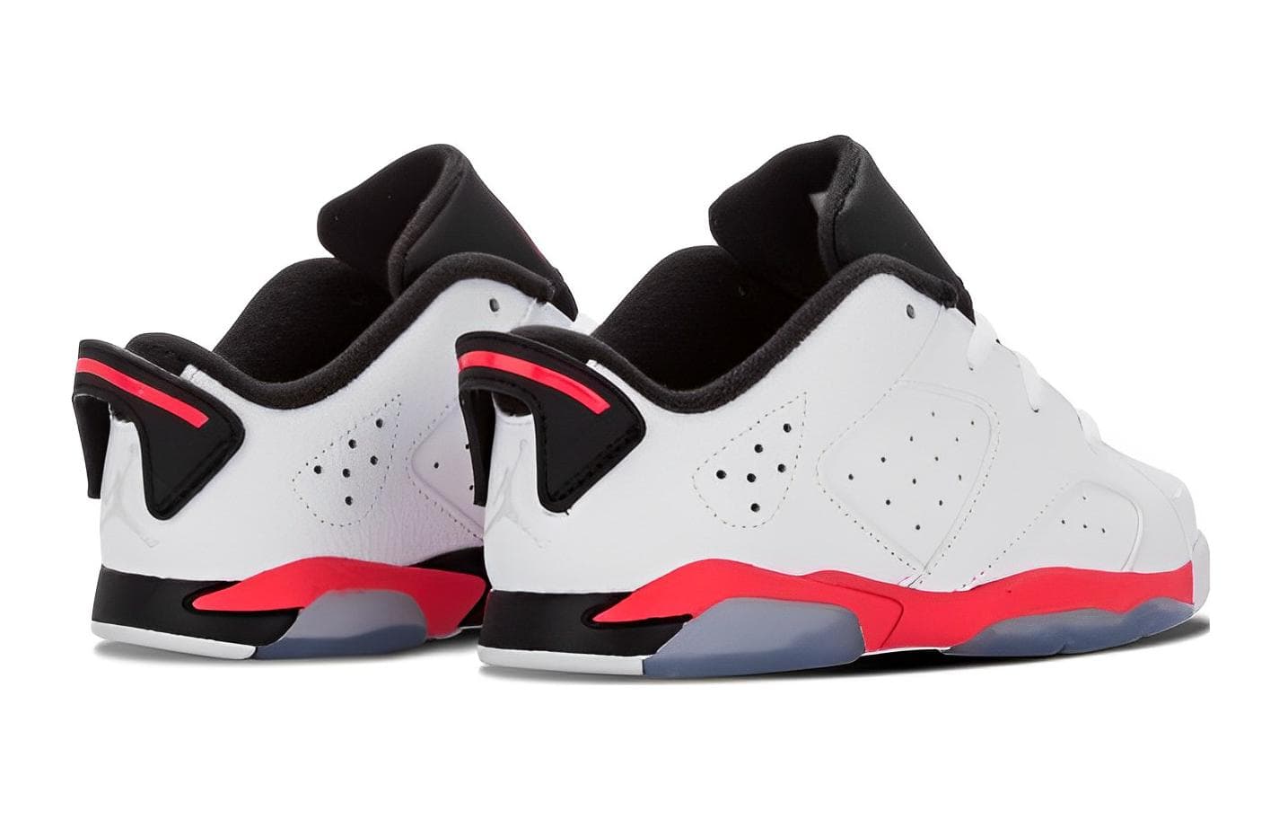 Кроссовки Jordan Air Jordan 6 Retro Low "Infrared White" TD - изображение 4