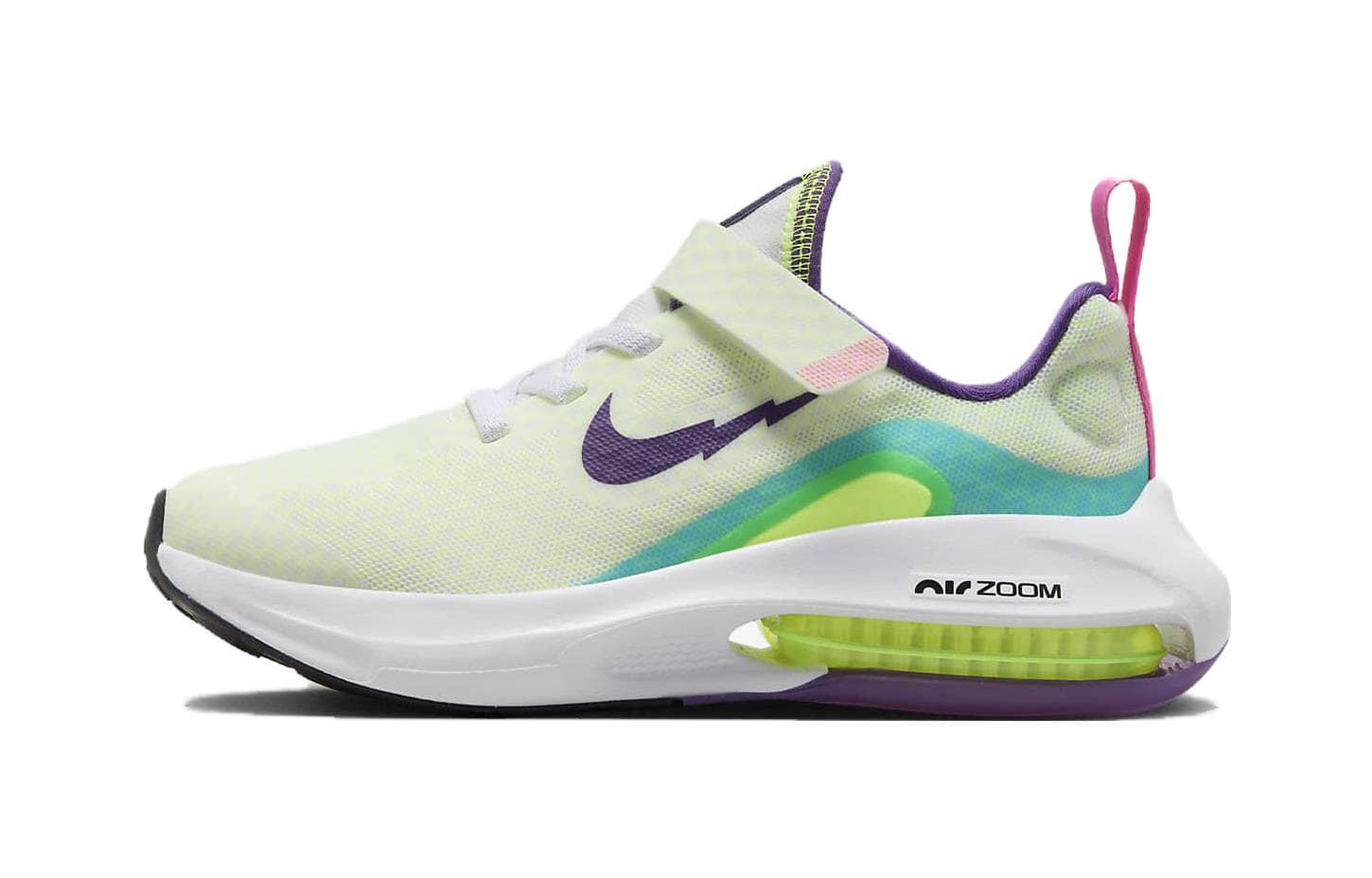 Кроссовки Nike Air ZOOM Arcadia 2 Устойчивые к истиранию Низкие Кроссовки для Беговых Занятий Детские Белые и Синие - изображение 1