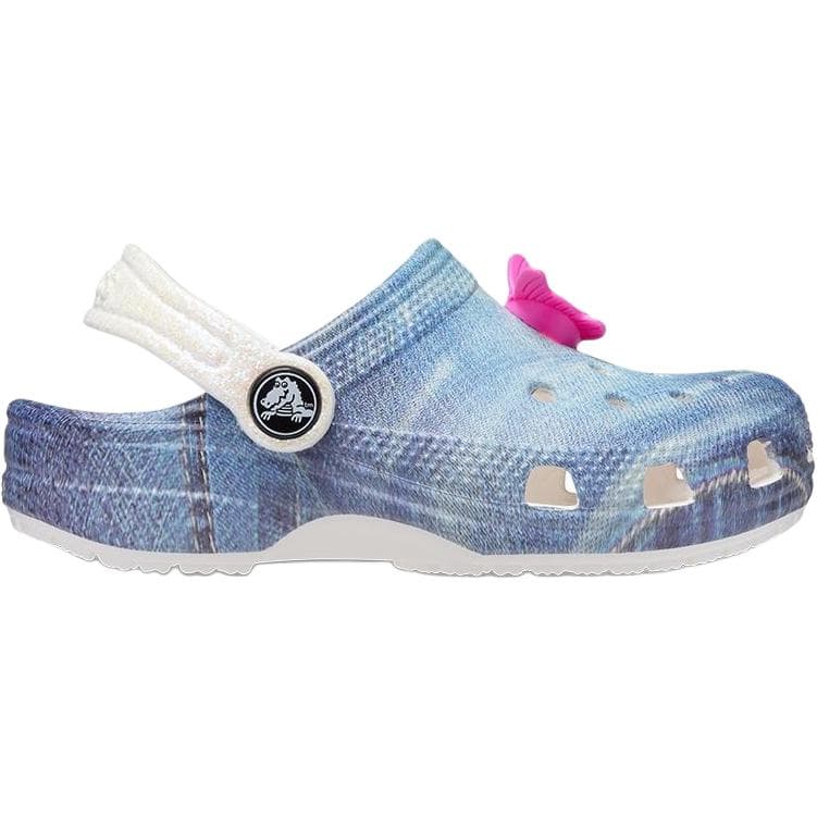 Кроссовки Crocs Classic сандал противоскользящий устойчивый к истиранию низкий верх обувь для малышей синий - изображение 2