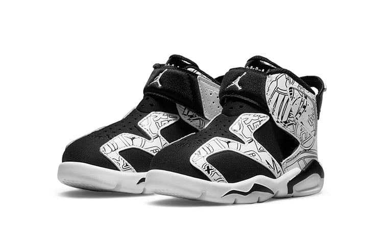Кроссовки Jordan Air Jordan 6 Retro Little Flex SE - изображение 5