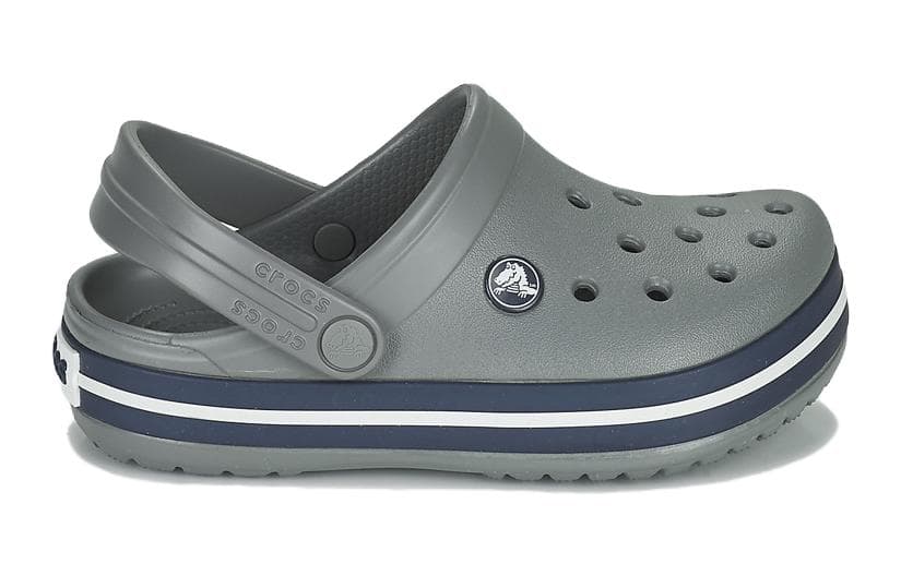 Сандалии Crocs Crocband Противоскользящие Амортизирующие Устойчивые к истиранию Детские Сандалии Темно-серый Детский - изображение 3