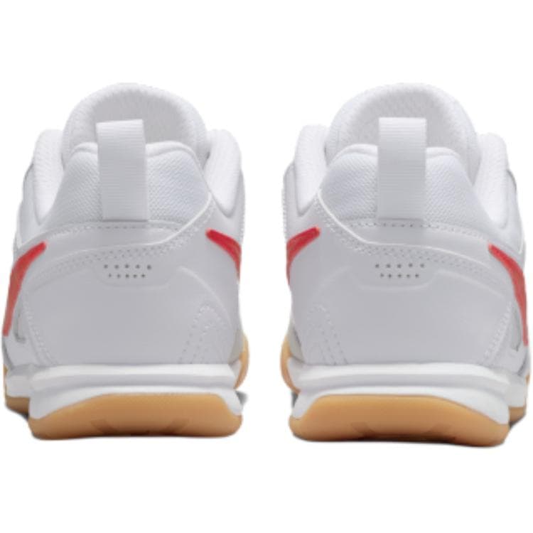 Бутсы Детская футбольная обувь Nike Slip-Resistant Low Top Белая и Красная - изображение 3
