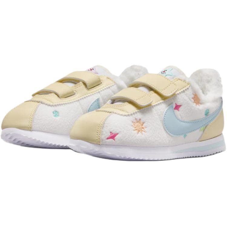 Кроссовки Nike Cortez Basic SL Low Топ Детская Беговая Обувь Белая Малыш - изображение 3