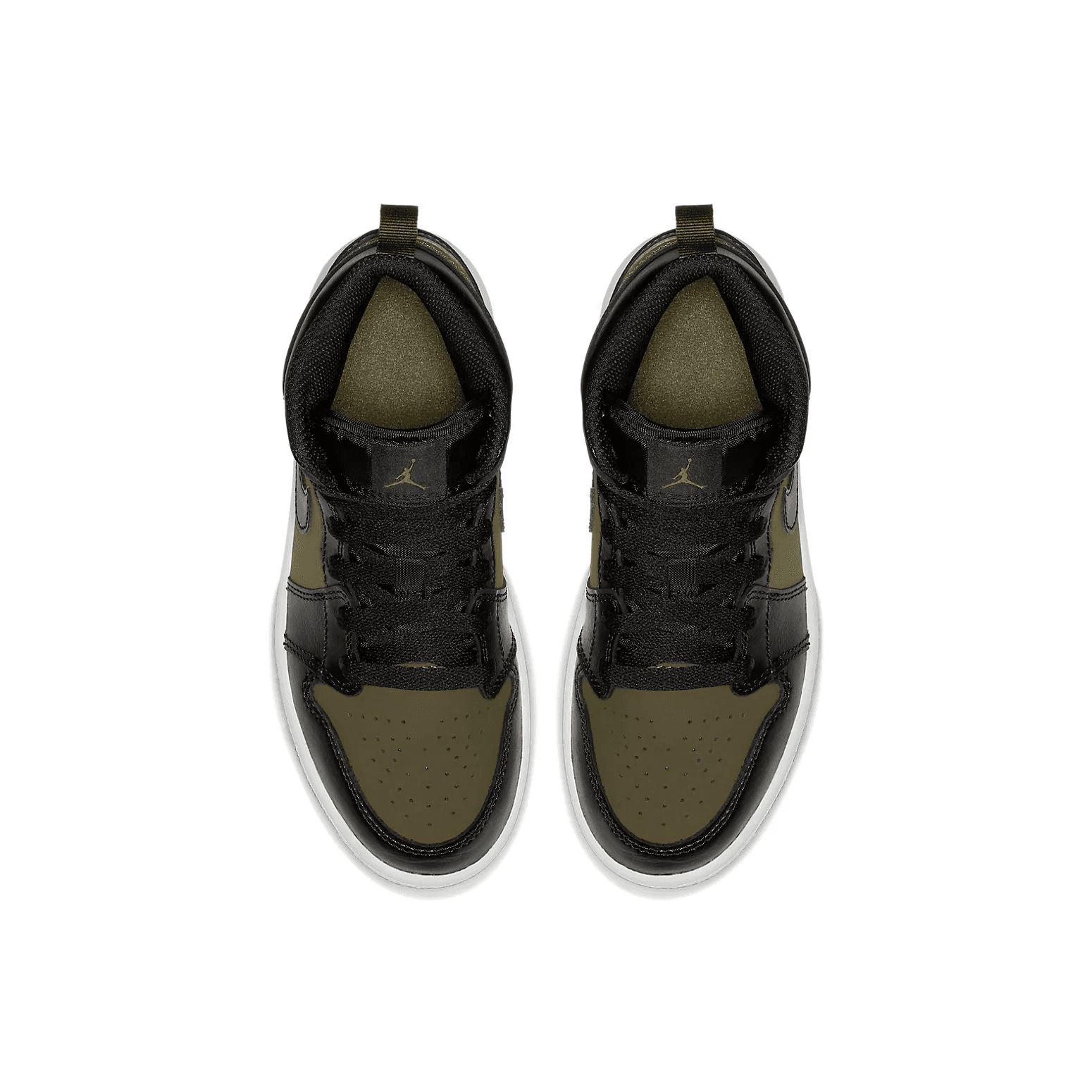 Кроссовки для баскетбола Jordan Air Jordan 1 Mid PS "Olive Canvas" - изображение 3