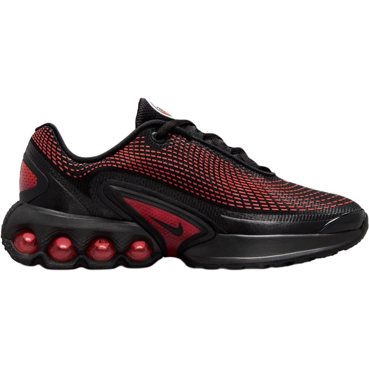 Кроссовки Nike Air Max DN Low Топ Детская Беговая Обувь Черный Темно-Красный Детский - изображение 2