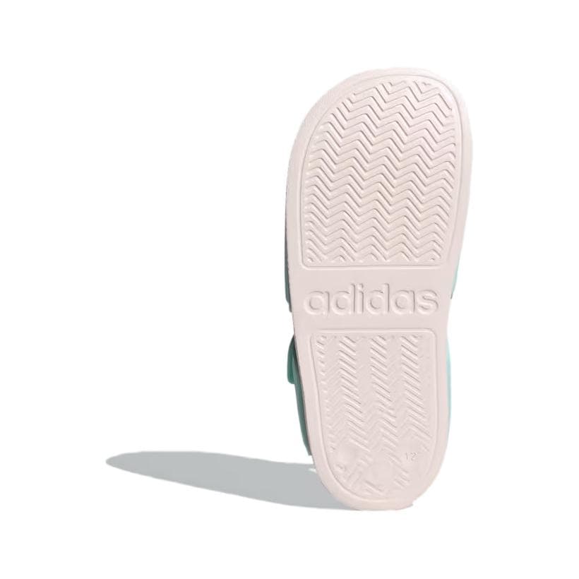 Сандалии Сандалии adidas Adilette противоскользящие устойчивые к истиранию детские белые и синие для детей 3-7 лет - изображение 6