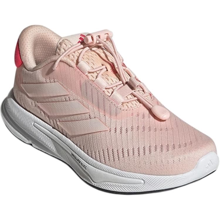 Кроссовки Adidas Противоскользящие Амортизирующие Низкие Кроссовки для Беговых Занятий для Детей Розовые Малыш - изображение 3